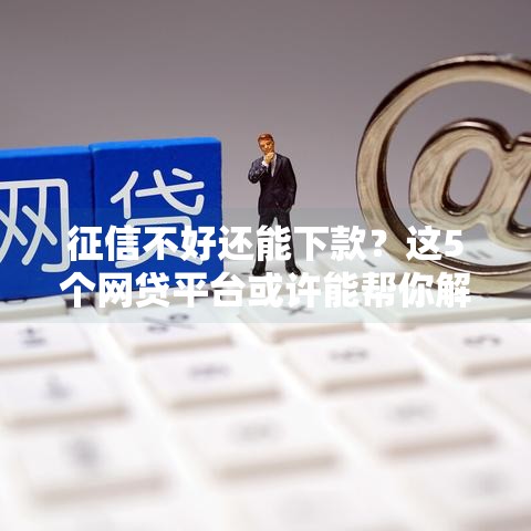 征信不好还能下款？这5个网贷平台或许能帮你解燃眉之急！