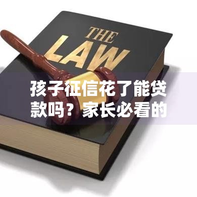 孩子征信花了能贷款吗？家长必看的解决办法
