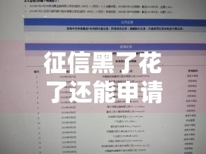 征信黑了花了还能申请15万网贷吗？这3个诀窍可能管用！
