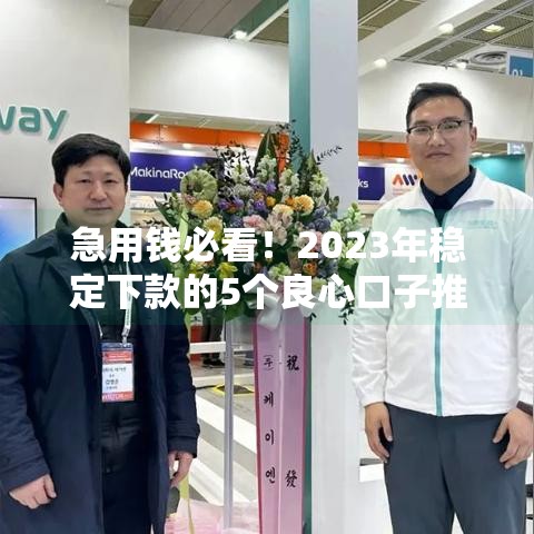 急用钱必看！2023年稳定下款的5个良心口子推荐