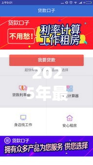 2025年最新借款口子有哪些？这5类平台最靠谱！