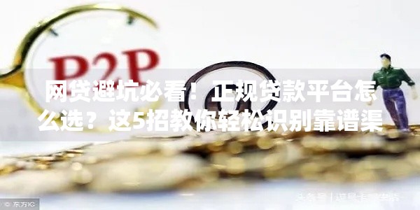 网贷避坑必看！正规贷款平台怎么选？这5招教你轻松识别靠谱渠道