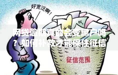 网贷逾期真的会变黑户吗？如何补救才能保住征信？