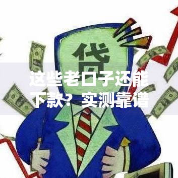 这些老口子还能下款？实测靠谱的网贷平台盘点