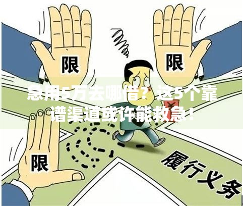 急用5万去哪借?这5个靠谱渠道或许能救急! 急用5万去哪借?这5个靠谱渠道或许能救急!