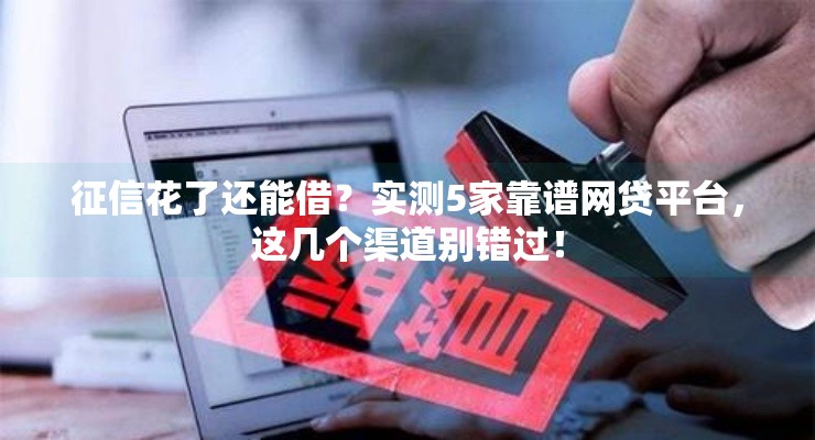 征信花了还能借？实测5家靠谱网贷平台，这几个渠道别错过！