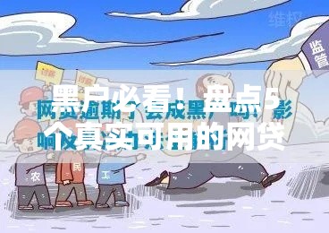 黑户必看！盘点5个真实可用的网贷渠道 试试这几个方法