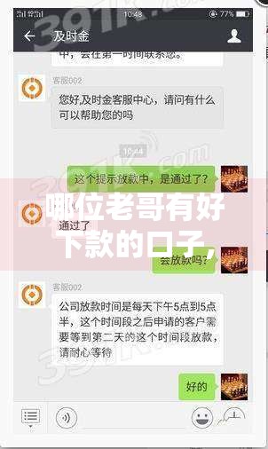 哪位老哥有好下款的口子,精心分析5款5000网贷口子黑户