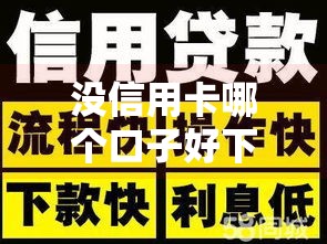 没信用卡哪个口子好下款,简单汇总5个黑户借款口子2025