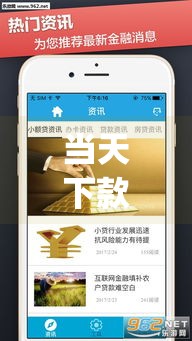 当天下款的app小贷,整合5款中信银行黑户口子
